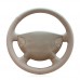 111Loncky Auto Custom Fit OEM Beige Genuine Leather Steering Wheel Covers for Mercedes Benz W210 E240 E63 E320 E280 2002-2005 Accessories