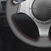 111Loncky Car Custom Fit OEM Black Genuine Leather Steering Wheel Cover for Mitsubishi Lancer Evolution 8 VIII 2003-2005 Lancer Evolution 9 IX 2005-2007 Accessories