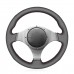 111Loncky Car Custom Fit OEM Black Genuine Leather Steering Wheel Cover for Mitsubishi Lancer Evolution 8 VIII 2003-2005 Lancer Evolution 9 IX 2005-2007 Accessories