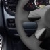 111Loncky Auto Custom Fit OEM Black Suede Car Steering Wheel Cover for Nissan Almera N16 Pathfinder Primera Paladin X-Trail Samsung SM3 Infiniti M45 Accessories