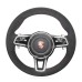 111Loncky Auto Custom Fit OEM Black Suede Car Steering Wheel Cover for 2015-2017 Parsche Cayenne S Cayenne Base Cayenne E-Hybrid S Porsche Macan/2015 Porsche 918 Spyder/2017 Porsche 718 Boxster 718 Cayman Porsche 911/2016 Cayman GT4