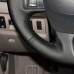 Loncky Auto Custom Fit OEM Black Genuine Leather Steering Wheel Covers for Renault Fluence (ZE) 2010-2016 / Megane 2008-2016 / Scenic (Grand Scenic) 2009-2016 / Kangoo 2014-2019 Accessories