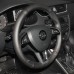 111Loncky Auto Custom Fit OEM Black Genuine Leather Car Steering Wheel Cover for Skoda Octavia 2017 Fabia 2016 2017 Rapid Spaceback 2016 Superb 2016 Accessories