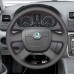 111Loncky Auto Custom Fit OEM Black Genuine Leather Car Steering Wheel Cover for Skoda Octavia 2009-2013 Citigo 2011-2012 Roomster Fabia 2009-2012 Superb Yeti Accessories