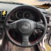 111Loncky Auto Custom Fit OEM Black Genuine Leather Steering Wheel Covers for Subaru Forester 2005 2006 2007 2008 Subaru Impreza 2005 2006 2007 Subaru WRX STI Accessories