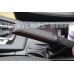 Loncky Black Genuine Leather Suede Custom Fit Car Interior Handbrake Cover Parking Brake Cover for Subaru WRX STI 2015 2016 2017 2018 2019 2020 2021 Subaru WRX 2015-2021 Accessories 
