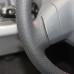 111Loncky Auto Custom Fit OEM Black Genuine Leather Steering Wheel Covers for Suzuki SX4 2006-2013 / Alto 2009-2015 / Swift 2005-2011 / Splash 2007-2015 / for Opel Agila 2008-2015 / for Vauxhall Agila 2008-2015 Accessories