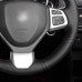 111Loncky Auto Custom Fit OEM Black Suede Steering Wheel Covers for Suzuki Swift Sport 2012 2013 2014 2015 2016 2017 Vitara S 2016 2017 2018 2019 Accessories