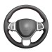 111Loncky Auto Custom Fit OEM Black Suede Steering Wheel Covers for Suzuki Swift Sport 2012 2013 2014 2015 2016 2017 Vitara S 2016 2017 2018 2019 Accessories