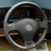 111Loncky Auto Custom Fit OEM Black Genuine Leather Steering Wheel Cover for Volkswagen VW Jetta 5 2006 2007 2008 2009 2010 Old Jetta Accessories 