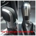 111Loncky Black Genuine Leather Custom Car Gear Shift Knob Cover for Volkswagen VW Atlas Automatic