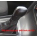 111Loncky Black Genuine Leather Custom Car Gear Shift Knob Cover for Volkswagen VW Atlas Automatic