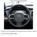 111Loncky Auto Custom Fit OEM Black Genuine Leather Car Steering Wheel Cover for Volvo XC90 2016 2017 2018 2019 2020 Volvo S60 2018 2019 Volvo V60 2018 2019 Accessories