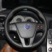 111Loncky Auto Custom Fit OEM Black Genuine Leather Car Steering Wheel Cover for Volvo S60 Volvo V40 Volvo V60 Volvo V70 Volvo XC60 Accessories