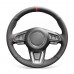 111Loncky Auto Custom Fit OEM Black Genuine Leather Car Steering Wheel Cover for Mazda 3 Axela 2017-2019 Mazda 6 Atenza 2017-2020 Mazda CX-5 CX5 2017-2020 Mazda Mazda CX-9 CX9 2016 2017 2018 2019 2020 Accessories 