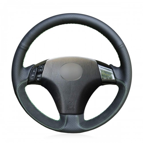 black lv steering wheel cover