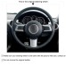 111Loncky Auto Custom Fit OEM Black Genuine Leather Car Steering Wheel Cover for Mazda MX-5 MX5 2006 2007 2008 2009 2010 2011 2012 2013 2014 2015 Mazda RX-8 RX8 2009 2010 2011 Mazda CX-7 CX7 2007 2008 2009 Accessories