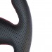 111Loncky Auto Custom Fit OEM Black Genuine Leather Toyota RAV4 1998-2003 Celica 1998-2005 Corolla (US) 2003-2008 Matrix 2003-2008 MR2 2000 2001 2002 2003 2004 Lexus IS200 300 1999-2005 Steering Wheel Covers 
