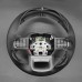111Loncky Black Genuine Leather Carbon Fiber Suede Custom Hand Stitched OEM Steering Wheel Cover for Ford F-150 2021-2024 /Ford F-250 F-350 F-450 F-55- F600 2023 2024 /Ford Expedition 2022-2024 Accessories Custom OEM Parts 