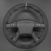 111Loncky Custom Hand Stitched OEM Steering Wheel Cover for Chevrolet Silverado 1500/2500/ 3500 2003-2006/ Trailblazer/Silverado 1500 2500HD 3500 Classic 2007/ GMC Sierra 1500/ Envoy XL 2002-2006/ Yukon (Yukon XL)/ Envoy Interior Accessories