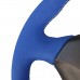 111Loncky Auto Custom Fit OEM Beige Leather Blue Red Suede Leather Steering Wheel Covers for Honda S2000 2000-2005 2006 2007 2008 2009 Honda Civic Si 2002 2003 2004 2005 Acura RSX 2002-2006 Accessories