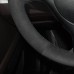 111 Loncky Black Genuine Leather Custom Steering Wheel Cover for BMW E46 E39 330i 540i 525i 530i 330Ci M3 2001-2003 Interior Accessories