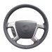 111Loncky Auto Genuine Leather Steering Wheel Covers for 2007 2008 2009 2010 2011 2012 2013 Chevrolet Silverado 1500 2007 2008 2009 2010 2011 2012 2013 2014 Chevrolet Silverado 2500 3500 Chevy Silverado Accessories