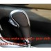 111Loncky Black Genuine Leather Custom Fit Gear Shift Knob Cover for 2011 2012 2013 2014 2015 Chevrolet Cruze / 2007 2008 2009 2010 2011 Chevrolet Aveo Automatic Accessories