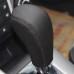 111Loncky Black Genuine Leather Custom Fit Gear Shift Knob Cover for 2011 2012 2013 2014 2015 Chevrolet Cruze / 2007 2008 2009 2010 2011 Chevrolet Aveo Automatic Accessories