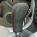 111Loncky Black Genuine Leather Custom Fit Gear Shift Knob Cover for 2011 2012 2013 2014 2015 Chevrolet Cruze / 2007 2008 2009 2010 2011 Chevrolet Aveo Automatic Accessories