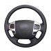 111Loncky Auto Genuine Leather Auto Custom Steering Wheel Covers for 2008 2009 2010 2011 2012 2013 2014 2015 Toyota Land Cruiser / 2007 2008 2009 2010 2011 2012 2013 Toyota Tundra / 2008 2009 2010 2011 2012 2013 Toyota Sequoia Accessories 