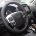 111Loncky Auto Genuine Leather Auto Custom Steering Wheel Covers for 2008 2009 2010 2011 2012 2013 2014 2015 Toyota Land Cruiser / 2007 2008 2009 2010 2011 2012 2013 Toyota Tundra / 2008 2009 2010 2011 2012 2013 Toyota Sequoia Accessories 