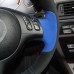  Loncky Black Suede Genuine Leather Custom Steering Wheel Cover for BMW E46 E39 330i 540i 525i 530i 330Ci M3 2001-2003 Interior Accessories