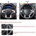 111Loncky Custom Fit Car Genuine Leather Steering Wheel Cover for Ford F-150 F150 2015-2020 / For F-250 F250 2017-2022 / Ford F350 2017-2022 / Ford F450 Ford 550 F600 2017-200 / Ford F600 2020-2021 / Ford F650 F750 2021 Interior Accessories  