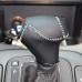 111Loncky Black Genuine Leather Car Custom Stitched Gear Shift Knob Cover for 2011-2016 Kia Sportage / 2014 2015 Kia Sorento / 2014 2015 2016 Kia Cadenza / 2014 2015 Kia Optima / 2015 2016 Kia Sedona / 2014 2015 2016 Kia Forte Automatic