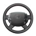 111Loncky Auto Black Genuine Leather Custom Steering Wheel Covers for Toyota Prius 2004 2005 2006 2007 2008 2009 Interior Accessories