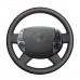 111Loncky Auto Black Genuine Leather Custom Steering Wheel Covers for Toyota Prius 2004 2005 2006 2007 2008 2009 Interior Accessories