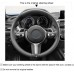 111Loncky Auto Custom Fit OEM Black Suede Leather Car Steering Wheel Cover for BMW 228i 230i 320i 328i 330i 335i 340i 428i 430i 435i 440i 525i 535i 550i 640i 650i Accessories