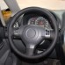 Loncky Auto Leather Custom Steering Wheel Cover for Suzuki SX4 Crossover Alto Old Swift Interior Accessories