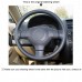 111Loncky Auto Leather Custom Steering Wheel Cover for Suzuki SX4 Crossover Alto Old Swift Interior Accessories